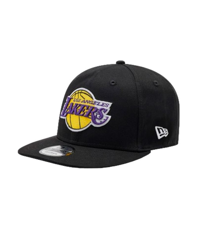 Boné New Era 9FIFTY preto essencial dos Los Angeles Lakers