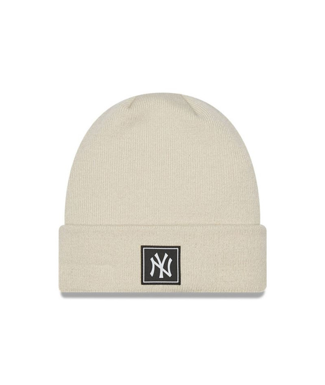 Bonnet New Era Beige de l'équipe des New York Yankees