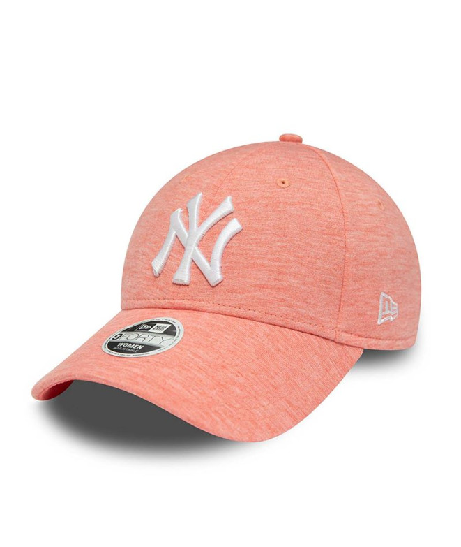 Boné New Era Camisola Tonal 9FORTY cor-de-rosa dos New York Yankees