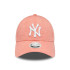 Boné New Era Camisola Tonal 9FORTY cor-de-rosa dos New York Yankees