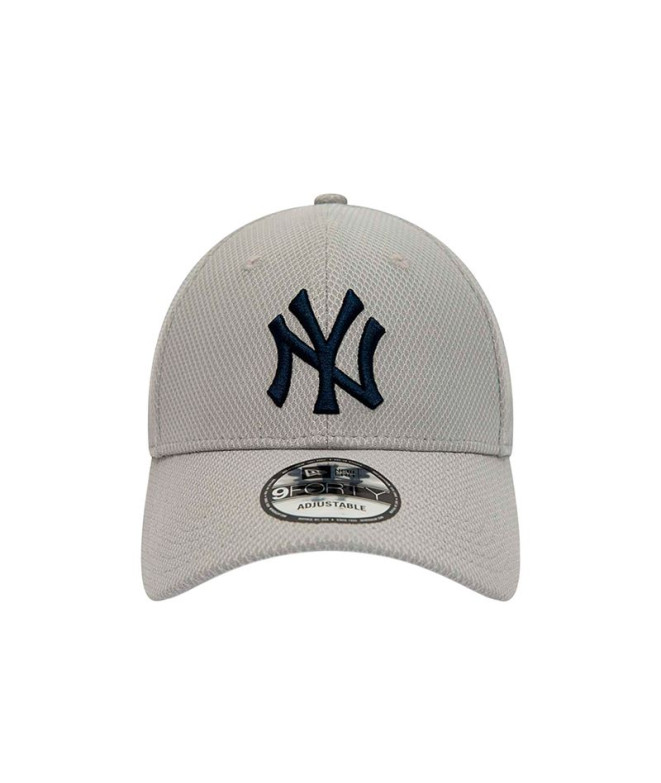Boné New Era New York Yankees Diamond Era Essential Cinzento 9FORTY