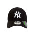 Boné New Era New York Yankees Repreve League Essential Preto 9FORTY Ajustável