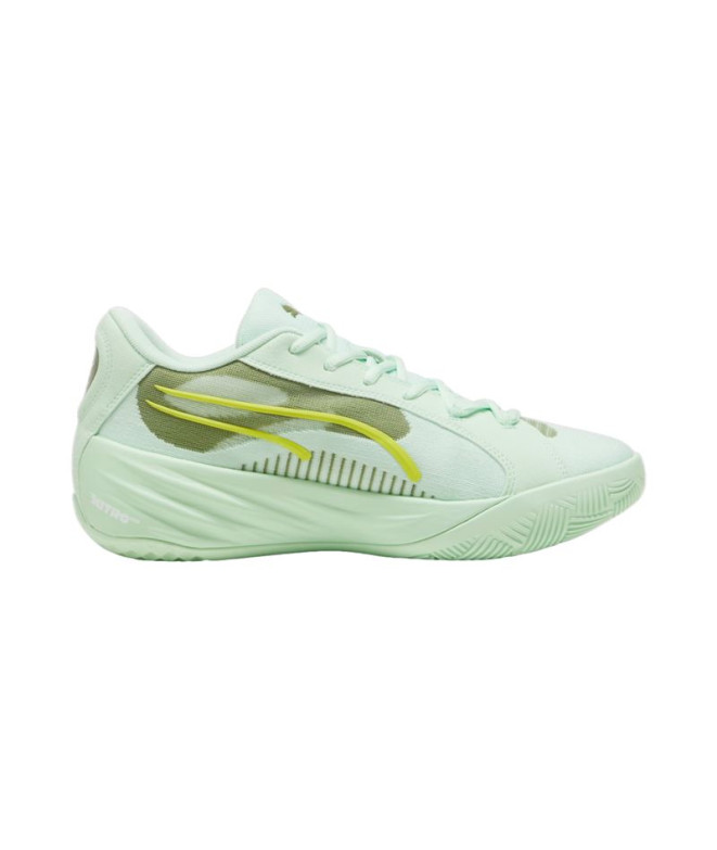 Bota de fútbol Puma All-Pro NITRO Fresh Verde