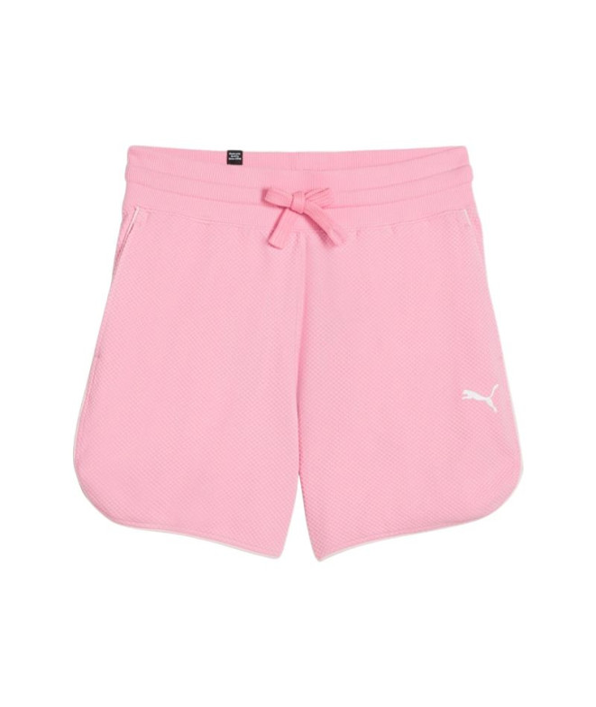 Calça Puma HER 5" cor-de-rosa Mulher