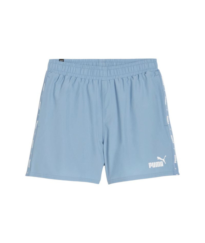 Calça Puma ESS+ Tape Woven Azul Homem