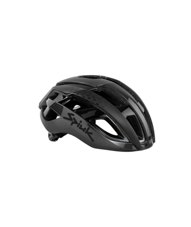 Casque Cyclisme Spiuk de Profit Noir Mat