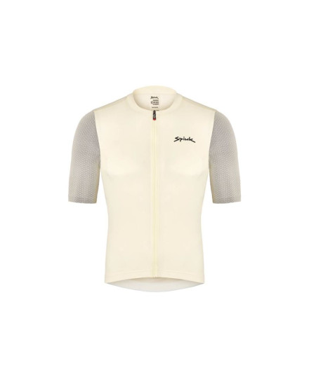 Maillot de ciclismo Spiuk MC Anatomic Hombre Blanco Perla Maillot de ciclismo Spiuk MC Anatomic Hombre Blanco Perla