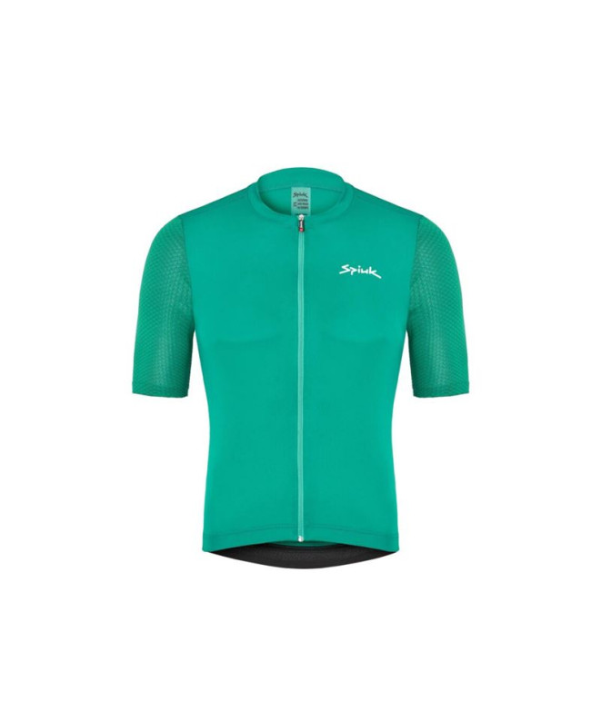 cyclisme Spiuk Homme Maillot MC Vert Anatomique