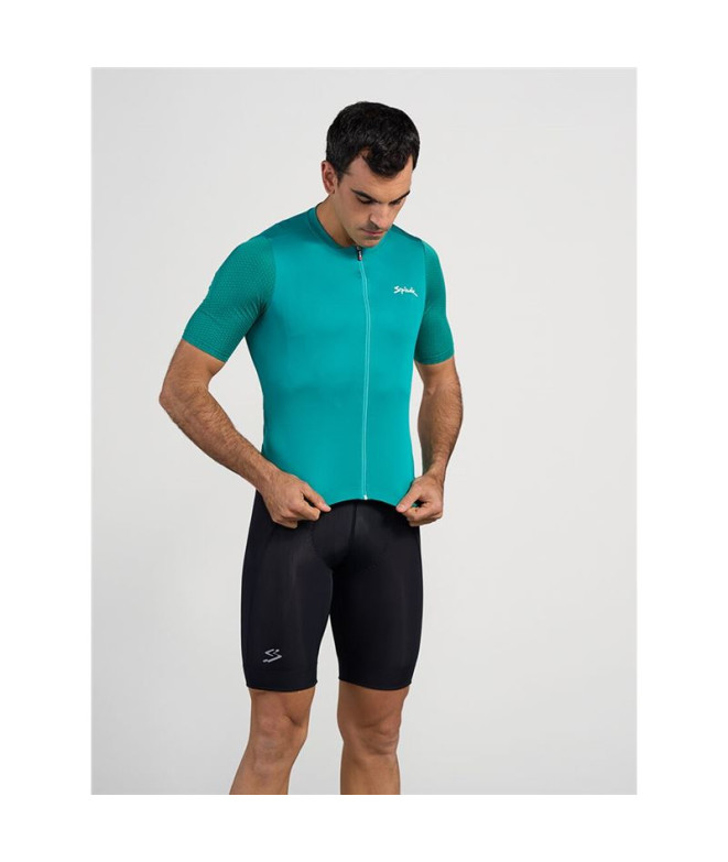 ciclismo Spiuk Homem Camisola MC Verde Anatómico