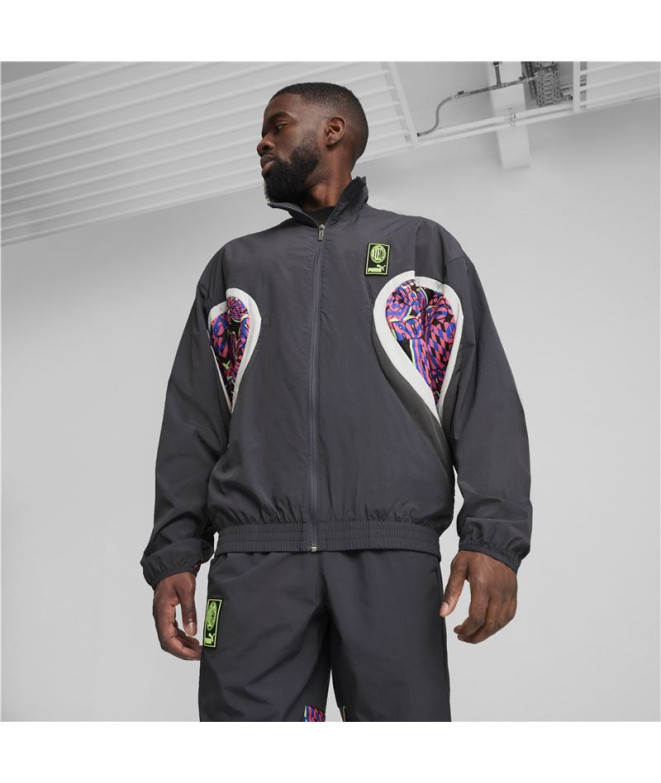 Casaco Futebol by Puma AC Milan Woven Cinzento...