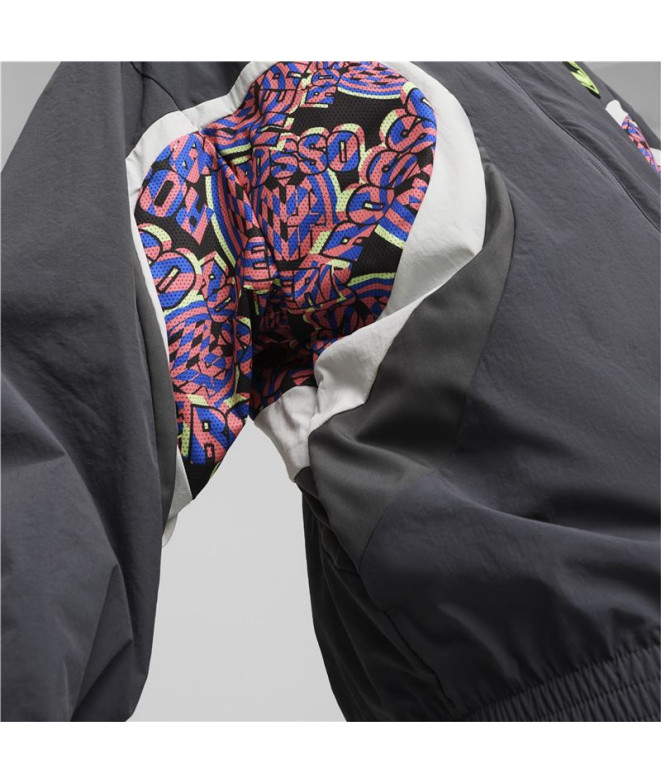 Veste Football by Puma AC Milan Woven Grey Homme