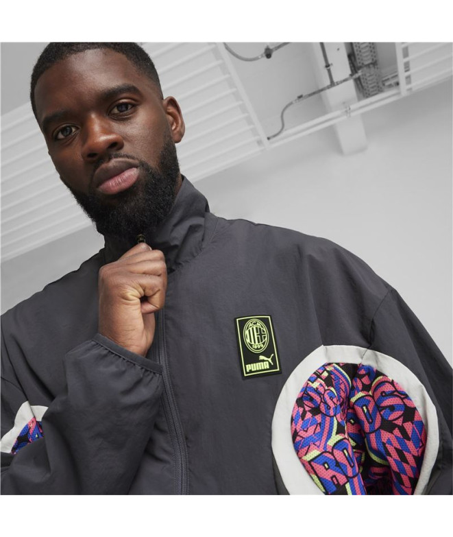 Veste Football by Puma AC Milan Woven Grey Homme