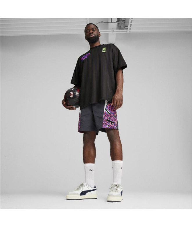 Pantalón de Fútbol Puma AC Milan Woven Gris Hombre