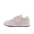 Sapatilhas New Balance Infantil 574 Hook & Loop Rain Cloud Rosa