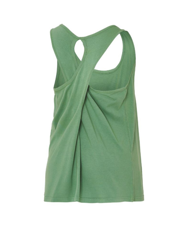T-shirt Joluvi Femme Débardeur Bambu vert