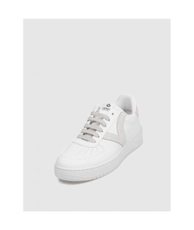 Zapatillas Victoria Madrid Efecto Piel Gris