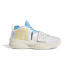 Chaussures de Basket-ball adidas Dame 8 Extply Blanc Bleu