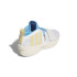 Chaussures de Basket-ball adidas Dame 8 Extply Blanc Bleu