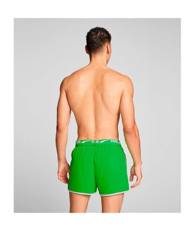Fato de banho Puma Track s 1P Homem Verde