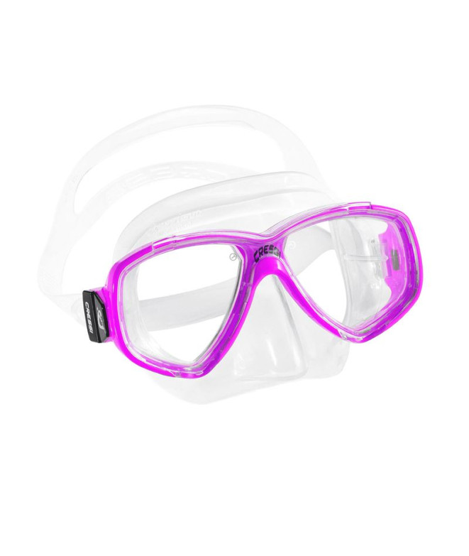 Máscara de natación Cressi Perla Transparente/Rosa