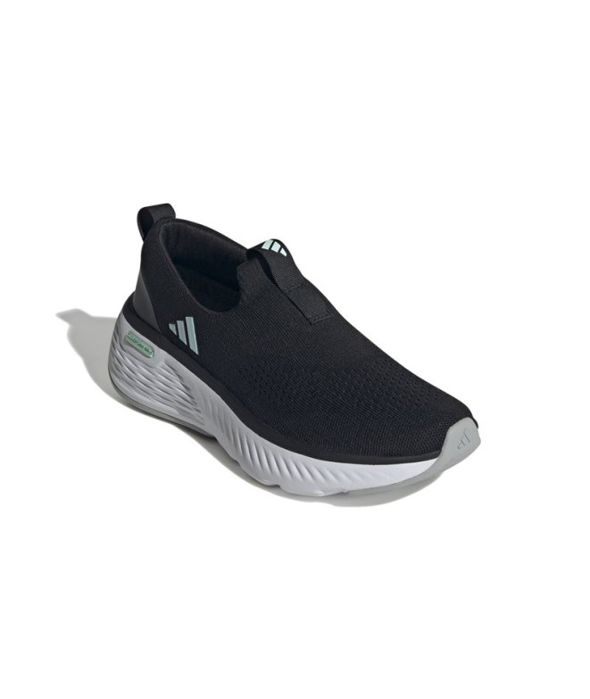 Zapatillas adidas Cloudfoam Go Lounger Mujer Negro