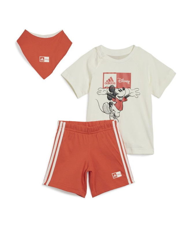 Conjunto adidas Disney Mickey Mouse Infantil Blanco
