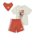 Conjunto adidas Infantil Disney Mickey Mouse Branco