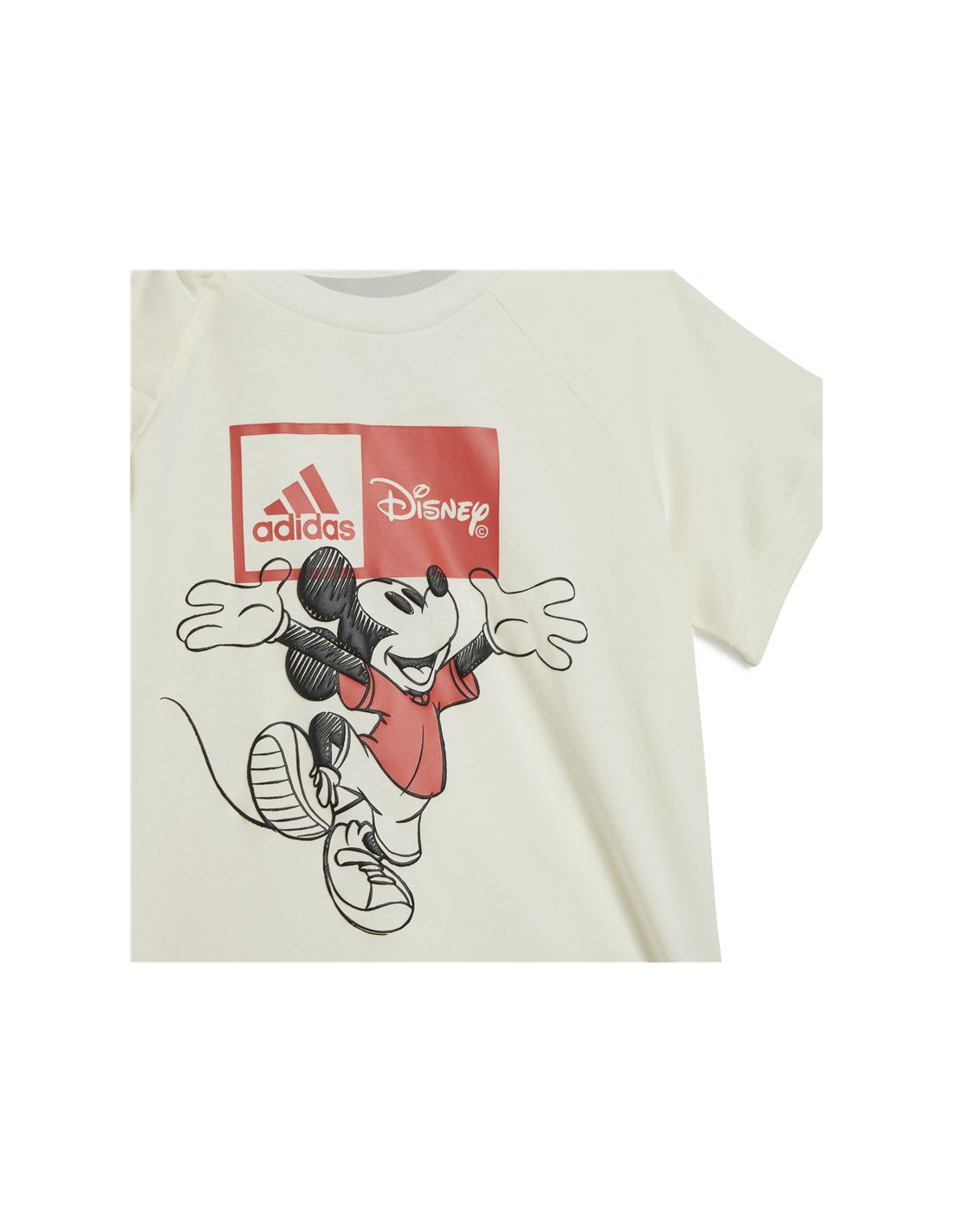 Conjunto adidas Disney Mickey Mouse Infantil Blanco