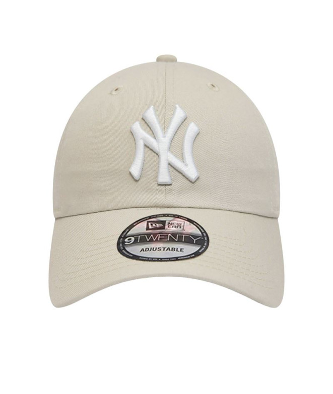 Boné New Era New York Yankees League Essential 9TWENTY Bege