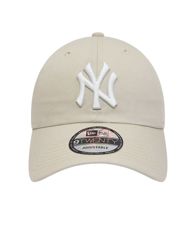 Casquette New Era New York Yankees League Essential 9TWENTY Beige