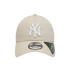 Boné New Era New York Yankees Repreve League Essential Bege 9FORTY