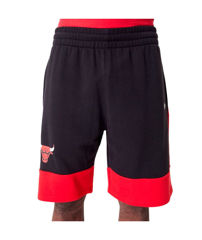 Pantalons New Era NBA Colour Block Chicago Bulls Noir Homme