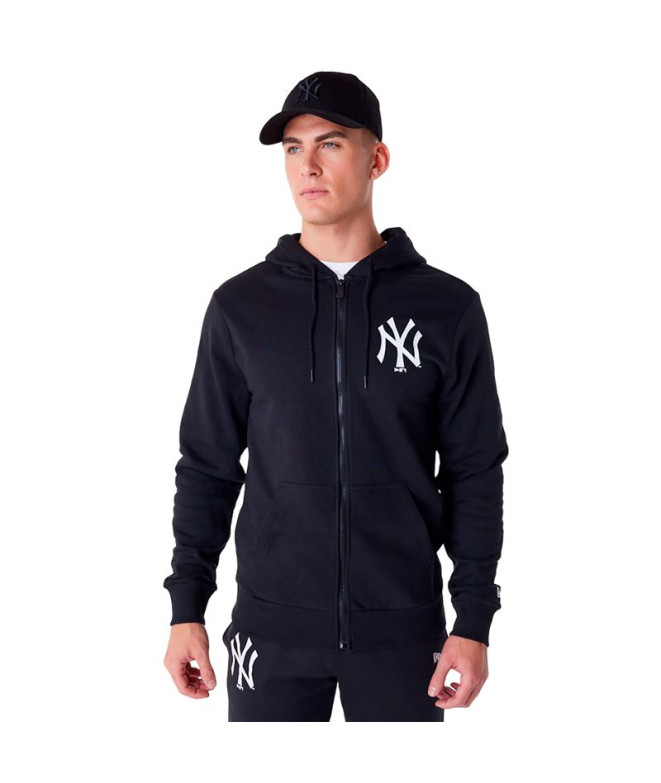 Casaco New Era New York Yankees MLB Essential Preto Homem