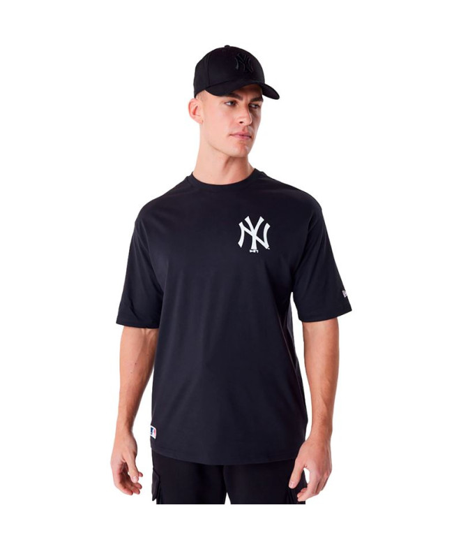 Camiseta New Era New York Yankees MLB Essential Negro Hombre