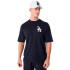Camiseta New Era Essencial Oversized LA Dodgers MLB Preto Homem