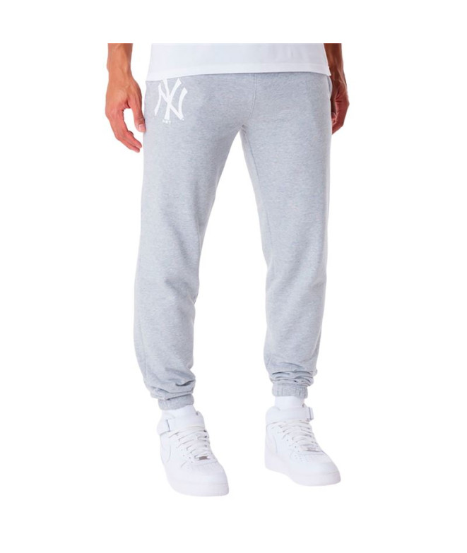 Pantalones New Era MLB Essentials New York Yankees Gris Hombre