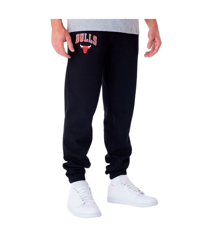 Calça New Era NBA Essentials Chicago Bulls Preto Homem