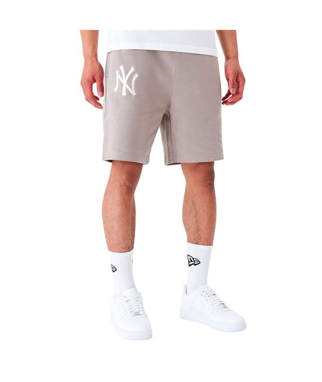 Pantalons New Era New York Yankees League Essential Marron