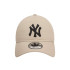 Boné New Era 9TWENTY da Liga dos Yankees de Nova Iorque Creme