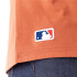 Camiseta New Era Camisola de tamanho grande New York Yankees MLB World Series castanha