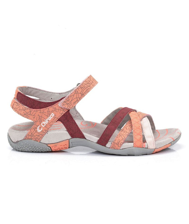 Sandalias de Montaña Chiruca Malibu 07 Mujer Coral