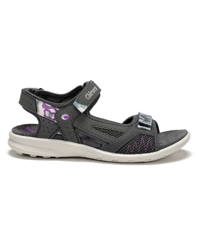 Sandalias de Montaña Chiruca Cadaques 06 Mujer Gris / Morado