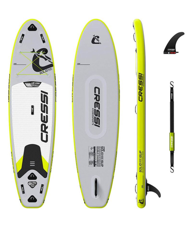 Tabla de Paddle Surf Solid 10´6" Blanco/Lima