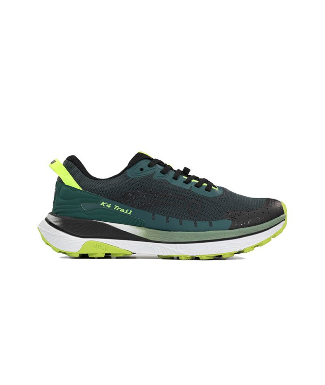 Zapatillas de Trail Atom At166 K4 Trail Run Verde Hombre