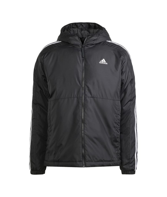 Chaqueta de Montaña adidas Essentials 3 bandas Insulated Hombre Negro