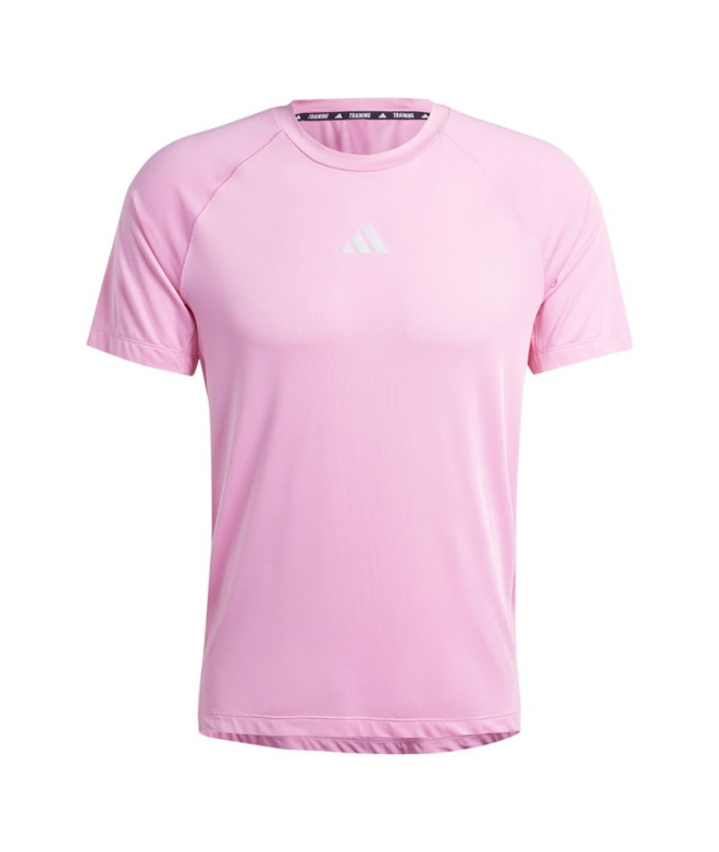 Camiseta de Fitness adidas Essentials Gym+ Homem Rosa