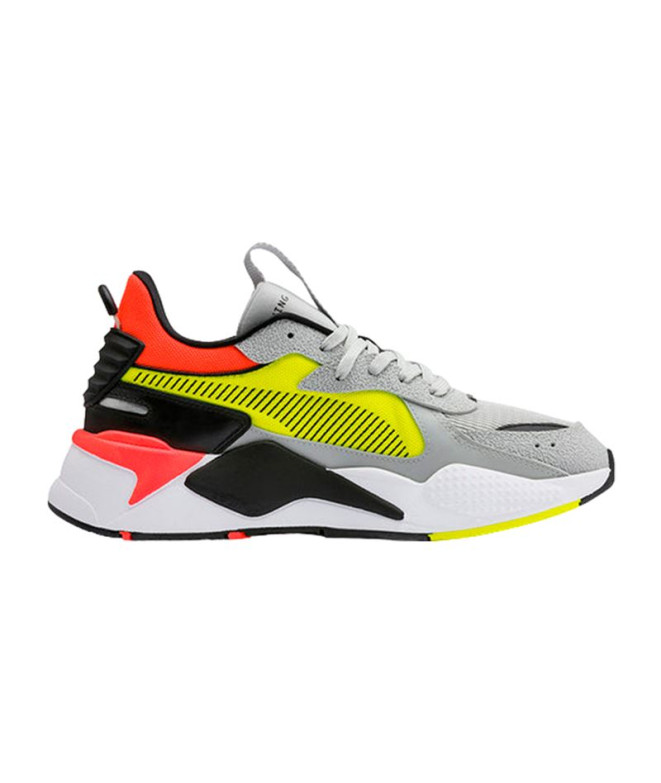 Zapatillas Puma RS-X Hard Drive High Gris/Amarillo