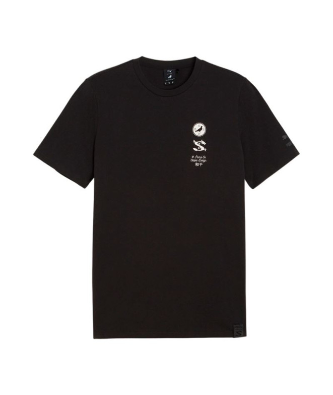 Camiseta Puma X STAPLE Graphic Negro