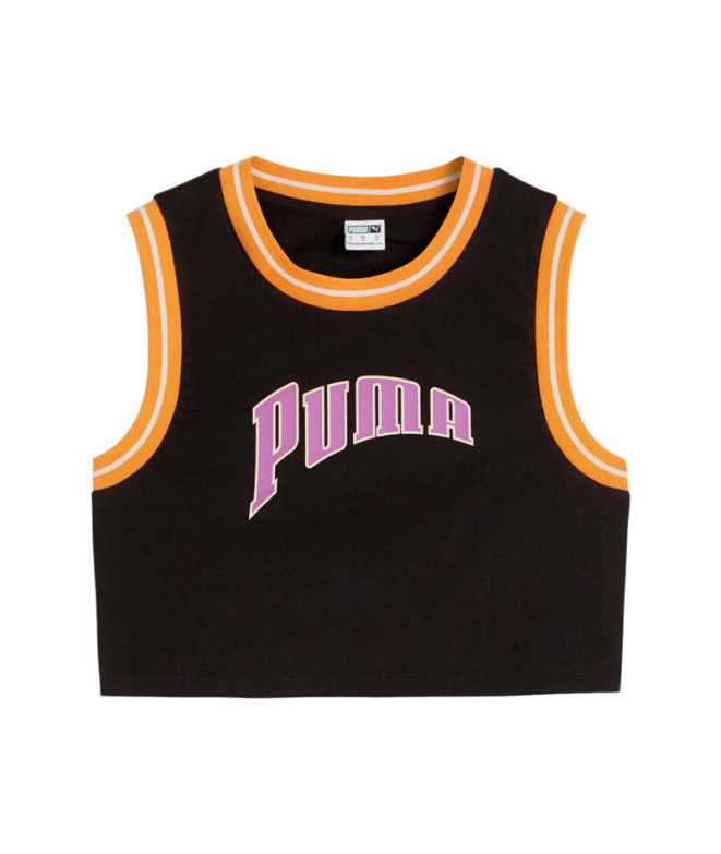 Top Puma AM FOR THE FA Negro Mujer