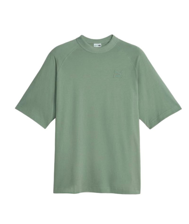 Camiseta Puma Classics Hombre Verde